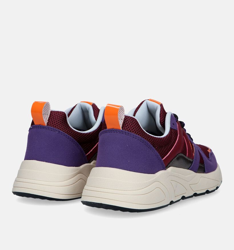 Poelman Baskets casual en Violet pour femmes (334110)