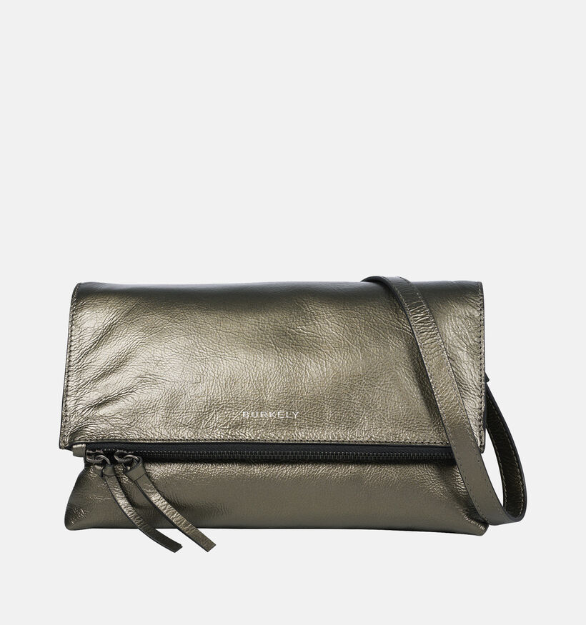 Burkely Creased Crystal Sac porté croisé en Argent pour femmes (363083)