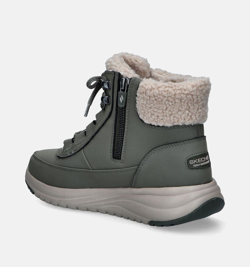 Skechers On-The-Go Stellar Kaki Sneakers voor dames (346353)