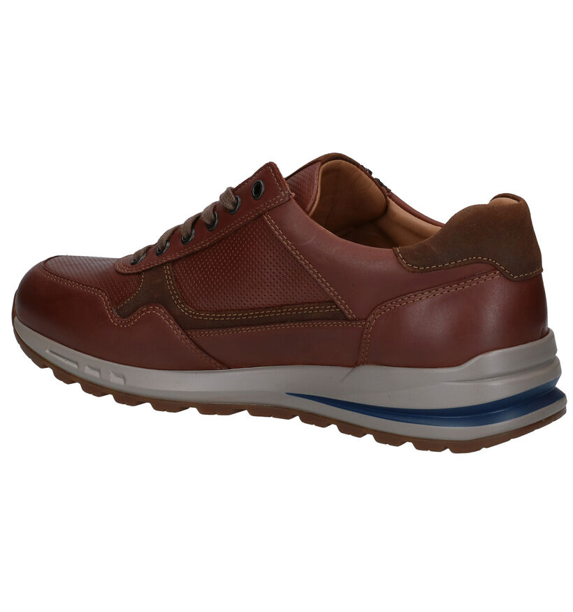 Mephisto Bradley Randy Chaussures à lacets en Cognac pour hommes (354624) - pour semelles orthopédiques