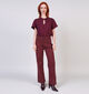 Deeluxe Original Lizette Bordeaux Jeansbroek voor dames (365451)