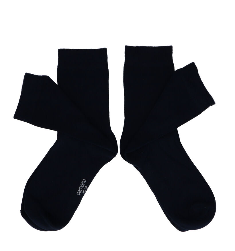 Camano Zwarte Sokken - 2 Paar (283040)