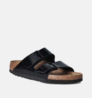 Birkenstock Arizona Slippers Black/Birko-Flor/Patent/Black Patent