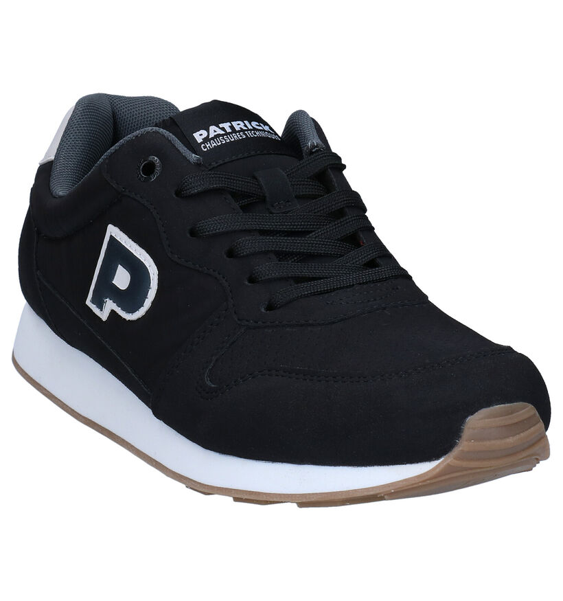 Patrick Vegan Zwarte Sneakers in stof (291122)