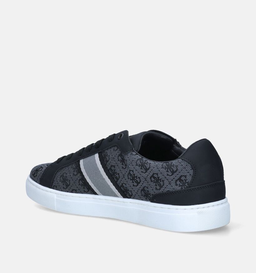 Guess Todi II Zwarte Veterschoenen voor heren (350431) - geschikt voor steunzolen