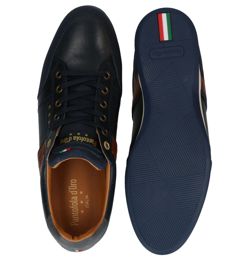 Pantofola d'Oro Roma Cognac Veterschoenen voor heren (322042) - geschikt voor steunzolen