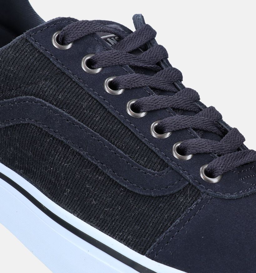 Vans Ward Deluxe Cozy Knit Baskets de skate en Gris pour garçons, hommes (343775) - pour semelles orthopédiques