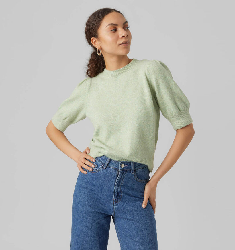 Vero Moda Doffy Pull en tricot en Rouge pour femmes (328957)