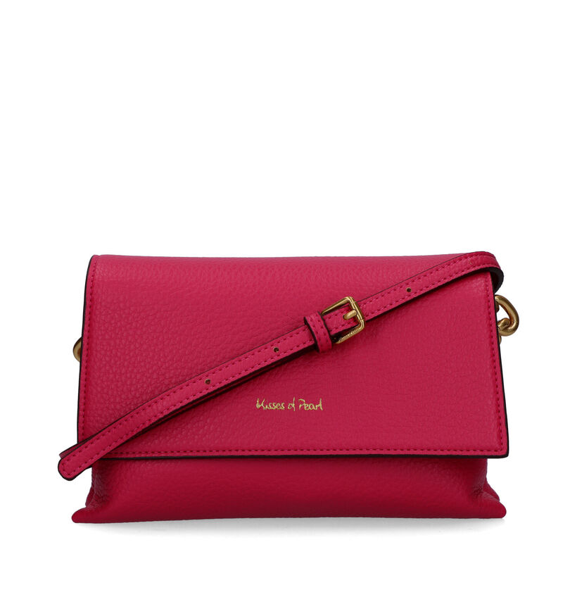 Kisses of Pearl Chloe Fuchsia Crossbody Tas voor dames (325254)