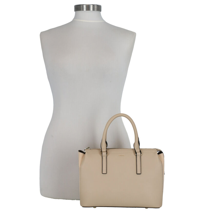 Emmy Wieleman Sac à main en Beige en simili cuir (271792)