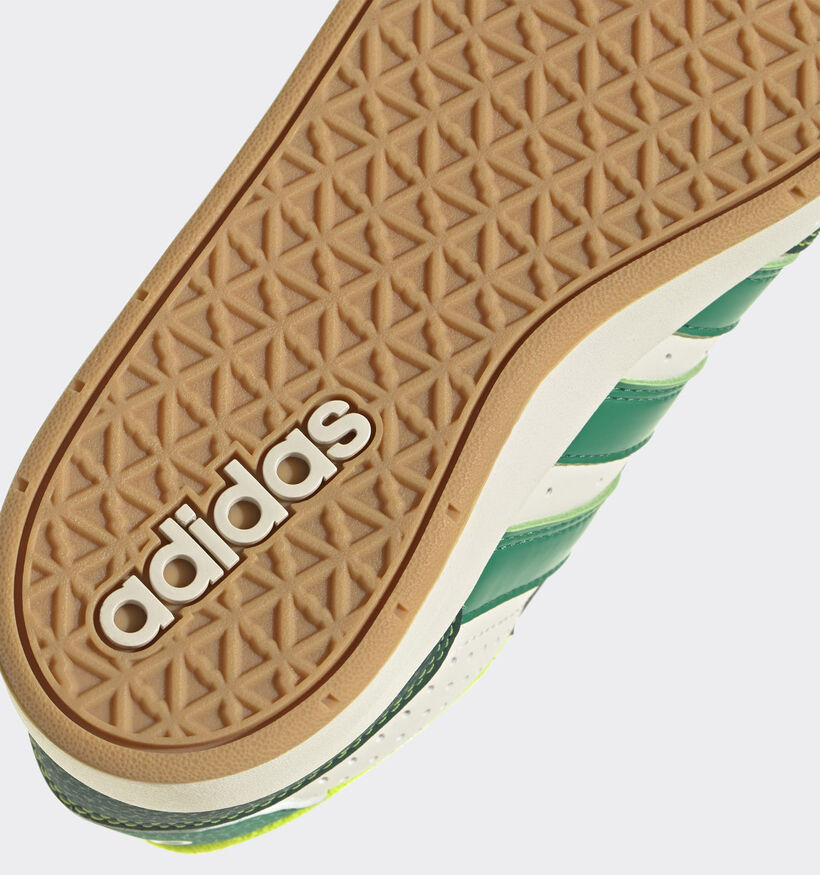adidas Breakbase Groene Sneakers voor jongens, meisjes (359621) - geschikt voor steunzolen