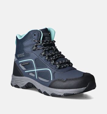 Regatta Outdoorschoenen Zwart/Paars/Blauw