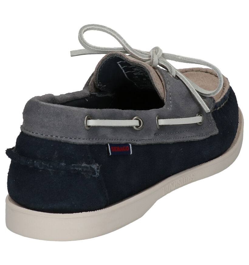 Sebago Dockside Portland Flesh Out Kaki Bootschoenen voor heren (336839)