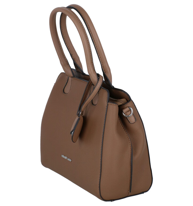 Laurent David Olivia Sac à main en Taupe en simili cuir (282633)