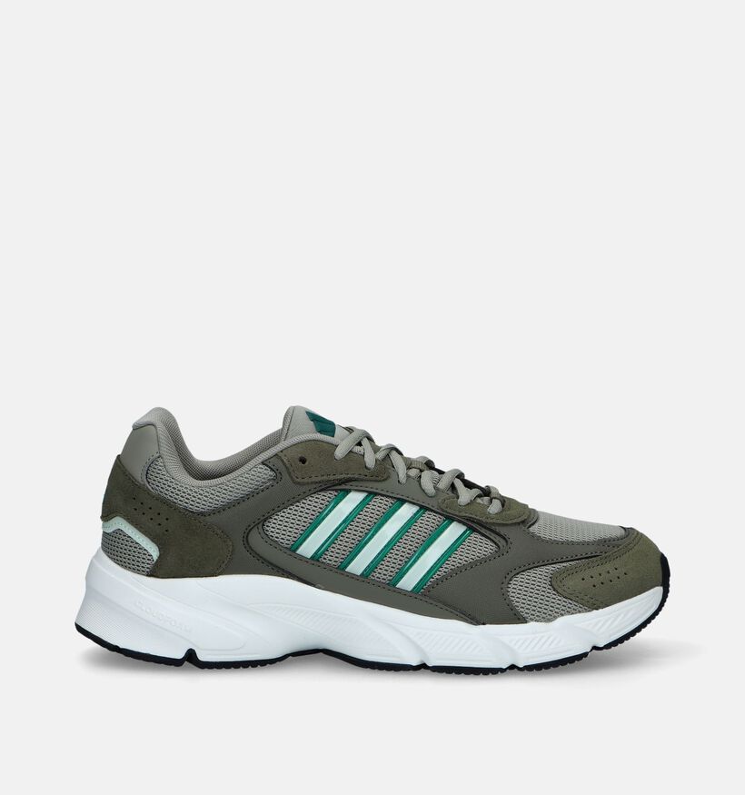 adidas Crazychaos 2000 Baskets en Vert khaki pour hommes (341487)