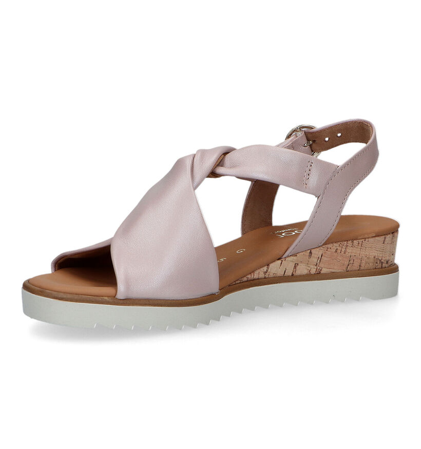 Gabor Comfort Roze Sandalen Met Sleehak voor dames (323128)