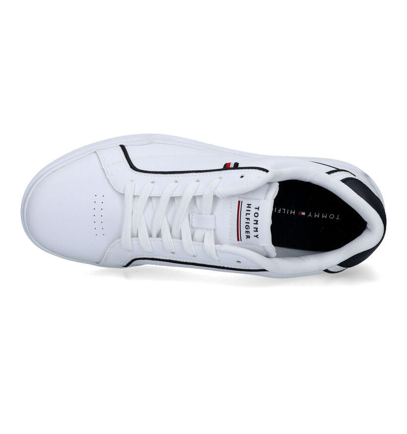 Tommy Hilfiger Lo Cup Chaussures à lacets en Blanc pour hommes (321221) - pour semelles orthopédiques