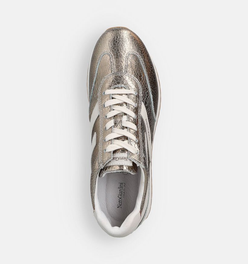 NeroGiardini Baskets en Or pour femmes (369076) - pour semelles orthop&eacute;diques