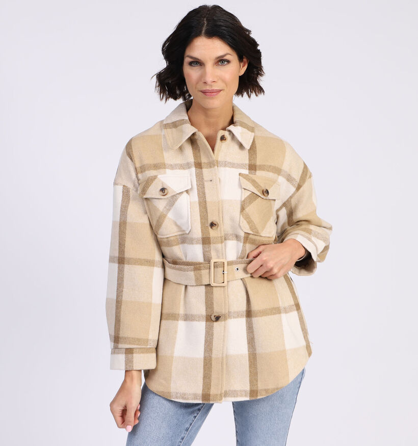 Pieces Selma Veste en Beige (311184)