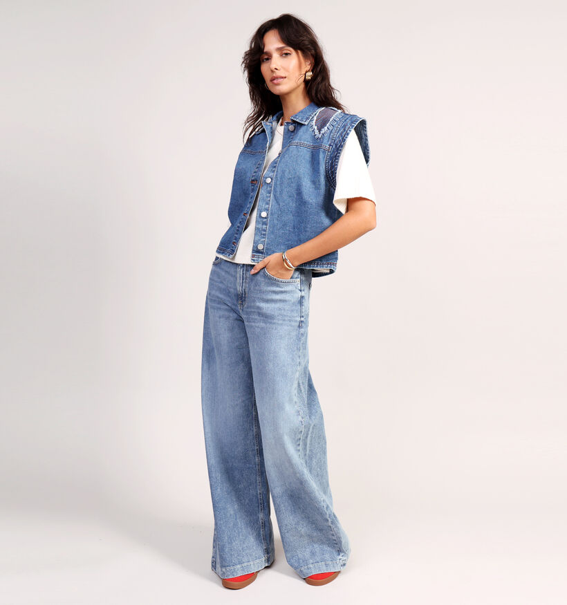 Vila Vismirina Blauwe Blouse voor dames (364099)