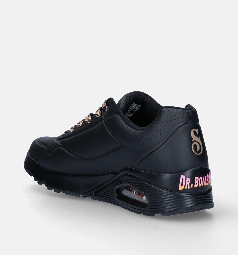 Skechers x Snoop Dogg Dr. Bombay Uno Zwarte Sneakers voor heren (345217) - geschikt voor steunzolen