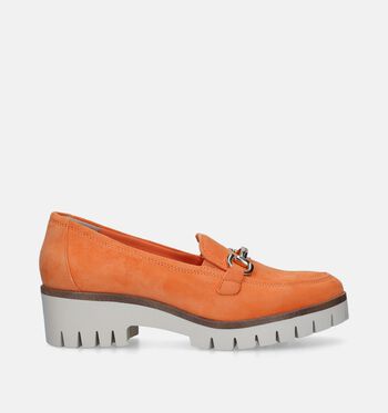 Chaussures à enfiler orange