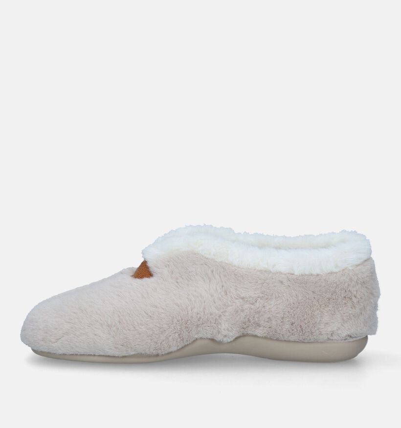 Torfs Home Beige Teddy Pantoffels voor dames (333465)