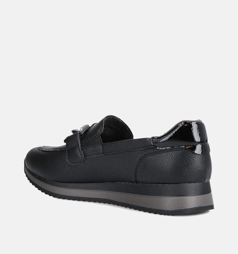 Jana Zwarte Mocassins voor dames (360432)