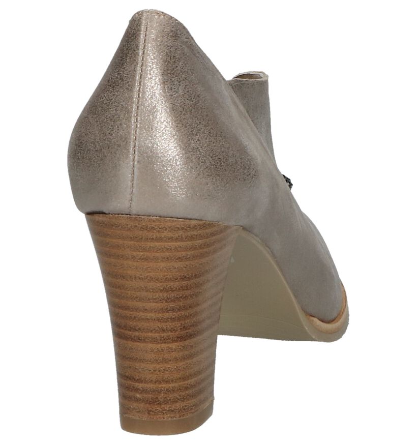 Taupe Pumps met Hoge Hak Sergio Turri in leer (220597)