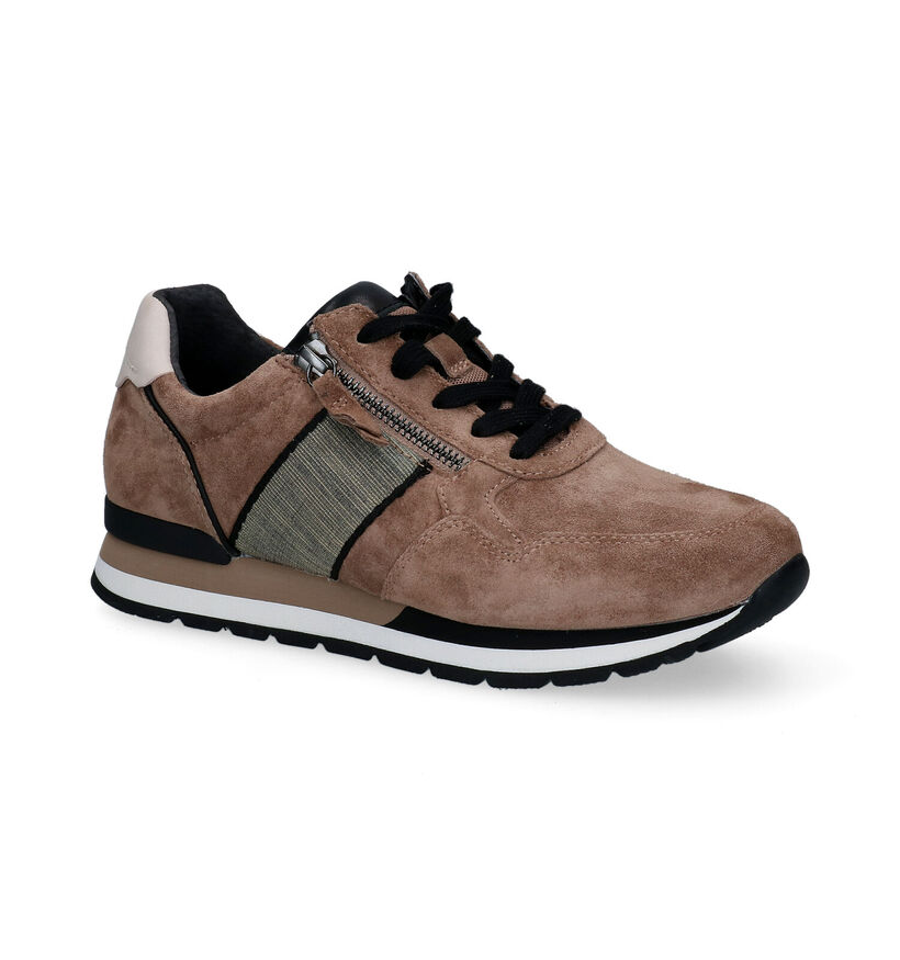 Gabor OptiFit Chaussures à lacets en Brun pour femmes (297237) - pour semelles orthopédiques