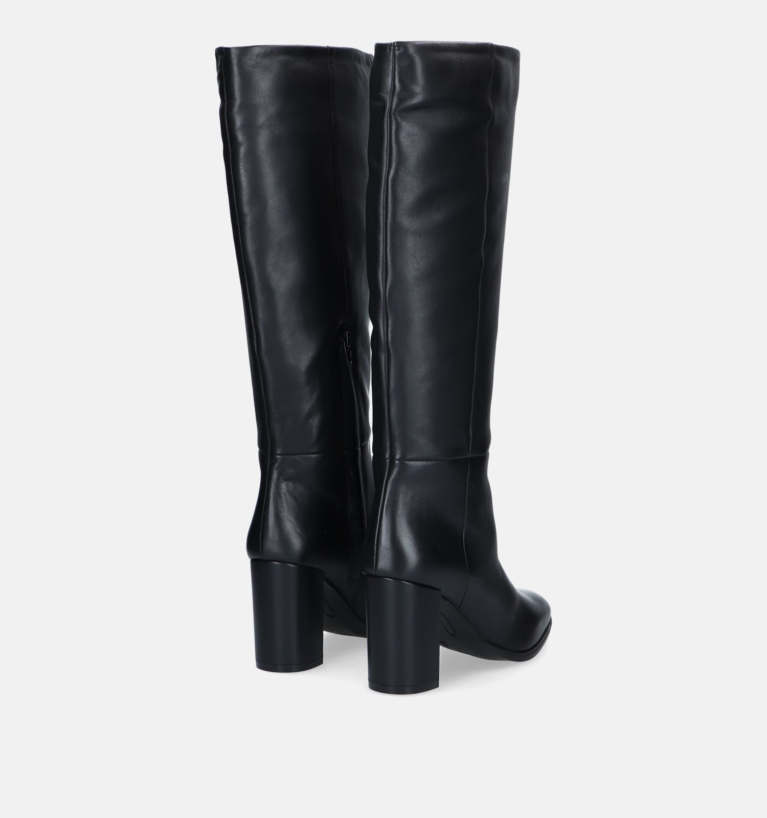 Lange zwarte on sale laars