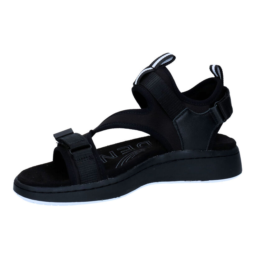 Woden Emilie Zwarte Sandalen voor dames (292264)