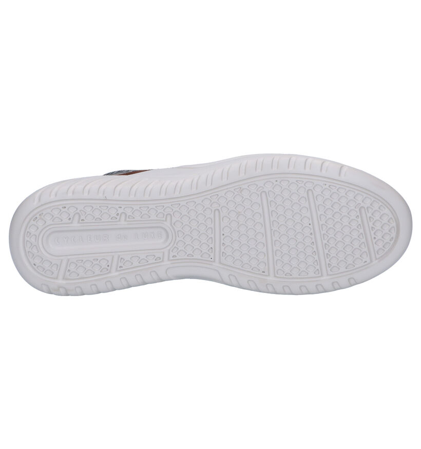 Cycleur de Luxe Oregon Chaussures à lacets en Taupe en cuir (298980)