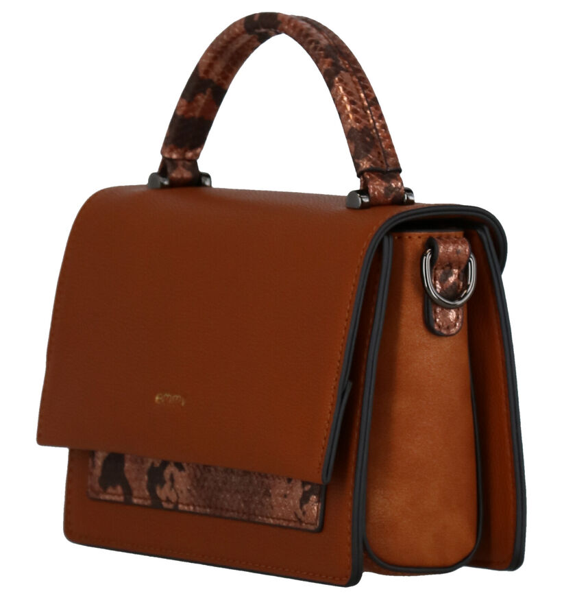 Emmy Wieleman Cognac Handtas in kunstleer (271782)