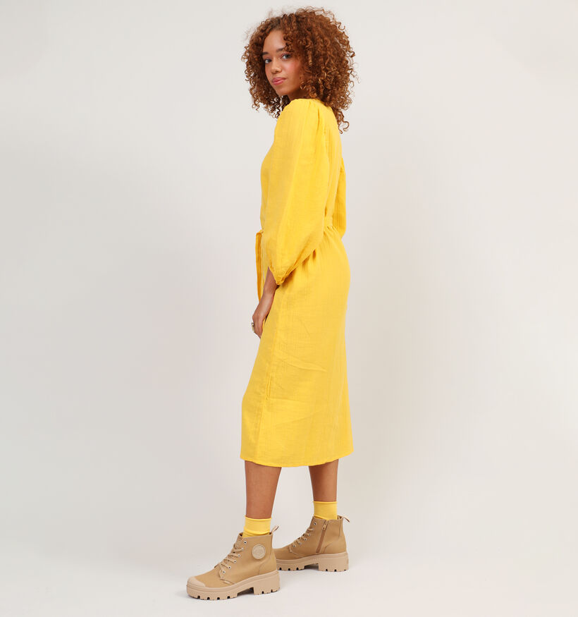 Vila Lania Gele Maxi Jurk voor dames (328939)
