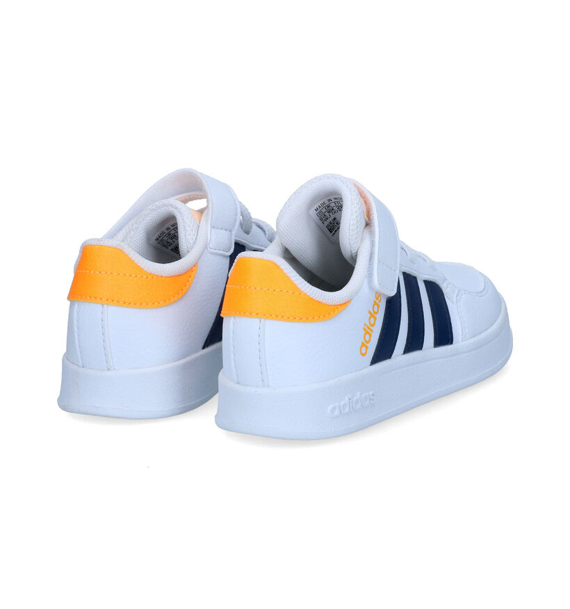 adidas Breaknet C Zwarte Sneakers voor jongens, meisjes (314990)