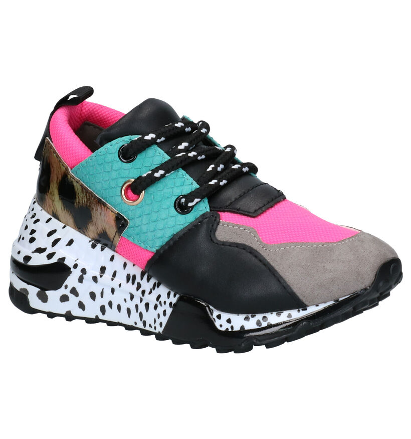 Steve Madden JCliff Multicolor Sneakers in kunstleer (258109)