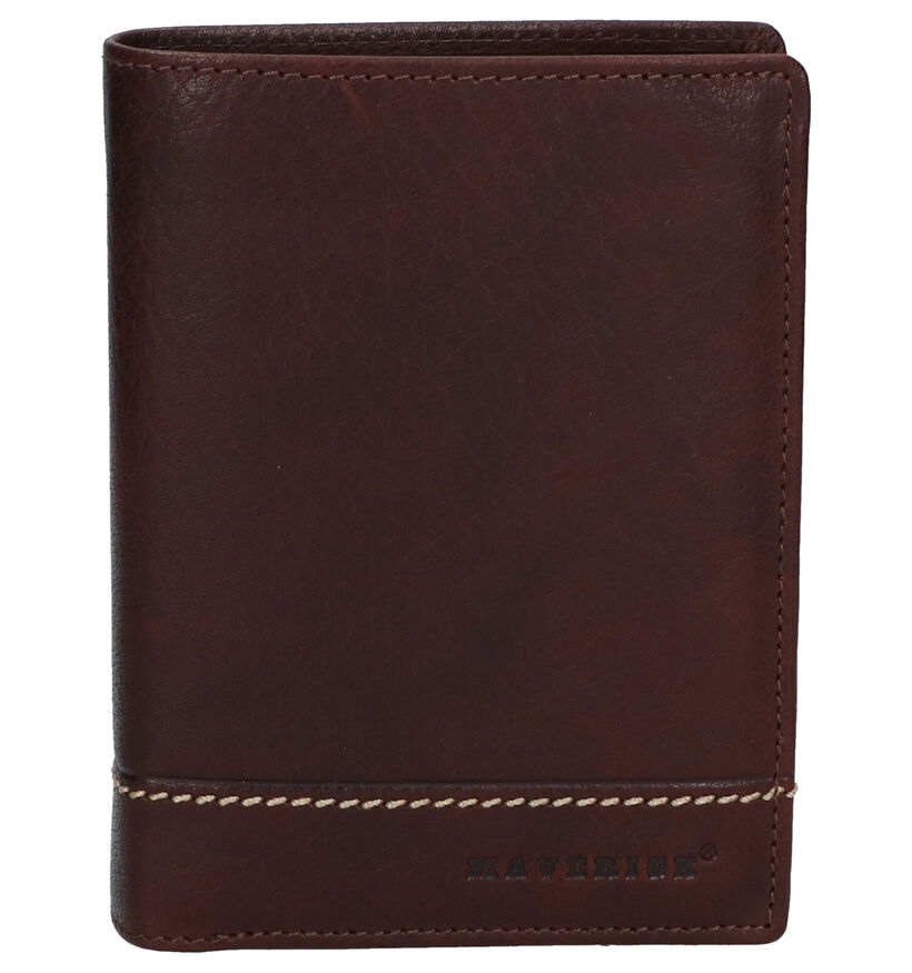 Maverick Cognac Portefeuille in leer (301667)