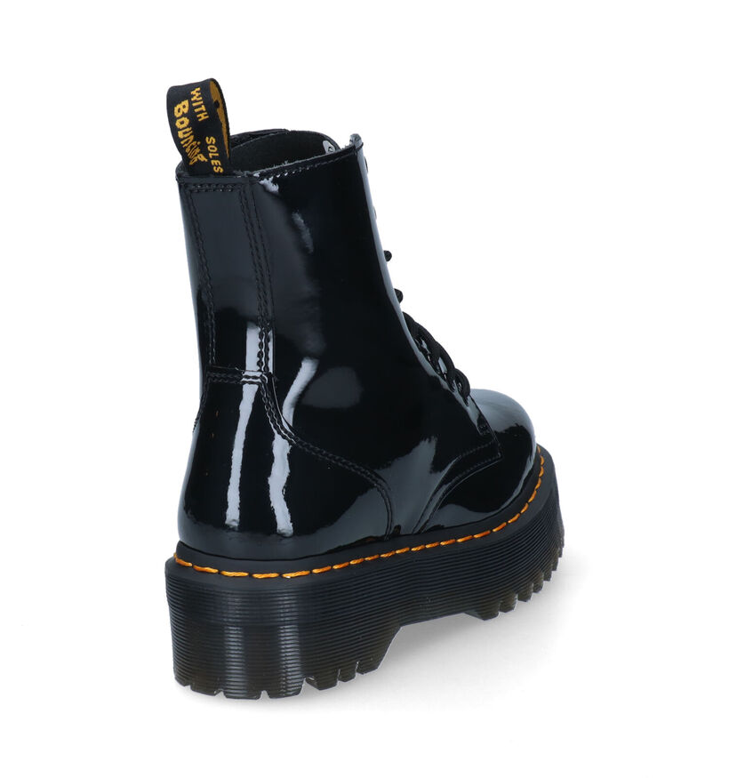 Dr. Martens Jadon Zwarte Boots in lak (312411)