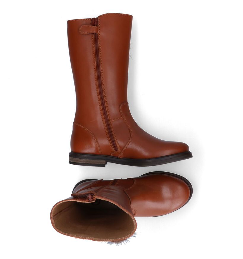 STONES and BONES Patil Bottes basses en Cognac pour filles (313920) - pour semelles orthopédiques