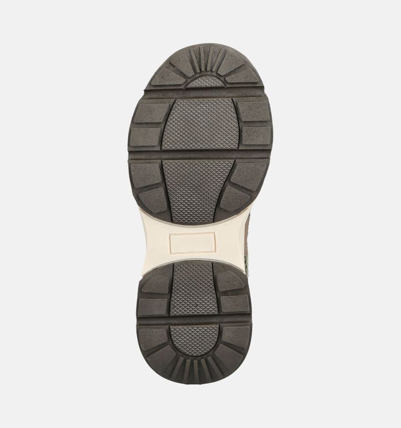Posh by Poelman Bruine Sneakers voor dames (378627) - geschikt voor steunzolen