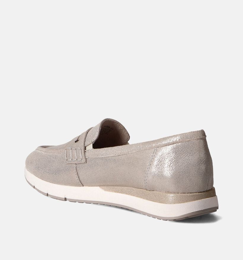 Tamaris Comfort Beige Instappers voor dames (351821) - geschikt voor steunzolen