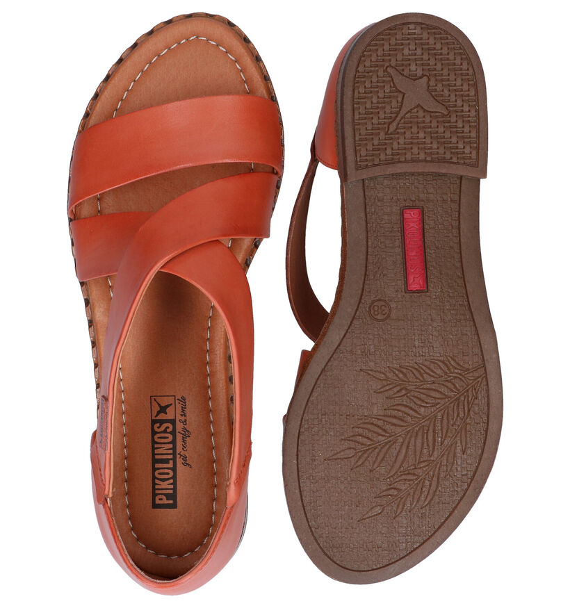 Pikolinos Algar Sandales en Orange en cuir (289249)