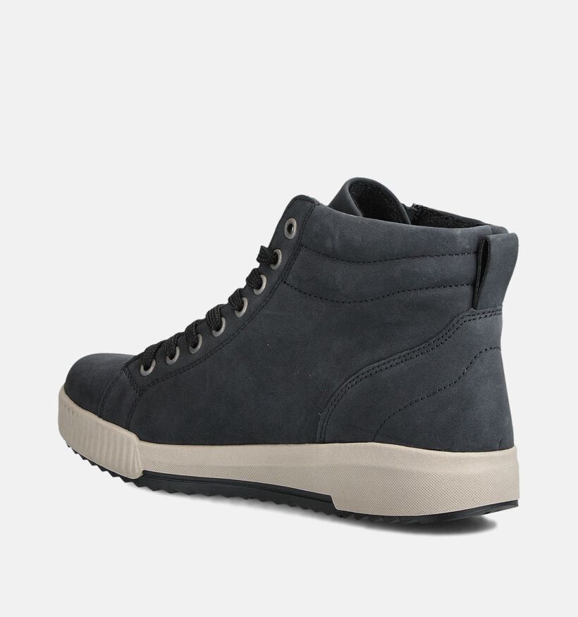 Rieker Sport Baskets montantes en Bleu fonc&eacute; pour femmes (379873) - pour semelles orthop&eacute;diques