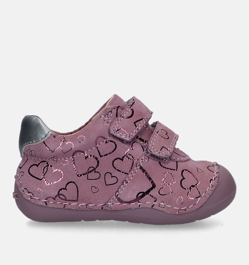 Geox Tutim Chaussures pour bébé en Rose pour filles (330111) - pour semelles orthopédiques