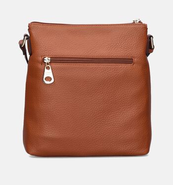 Laurent David Sacs port&eacute; crois&eacute; Blanc/Cognac