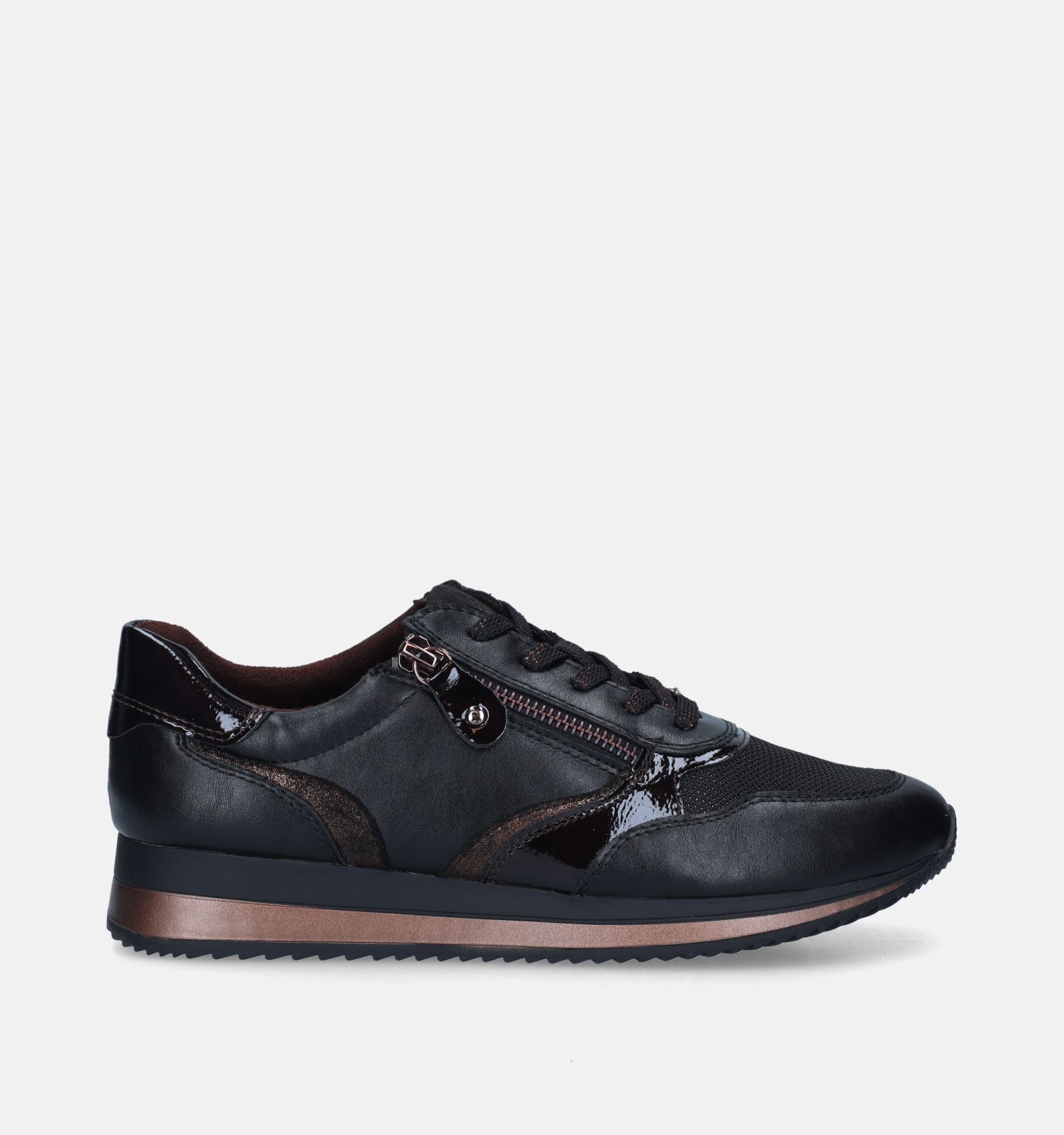 Jana Zwarte Sneakers Dames Sneakers Online op TORFS.BE