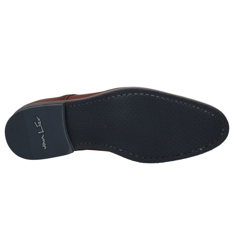 Van Lier Chaussures classiques en Bleu en cuir (283345)
