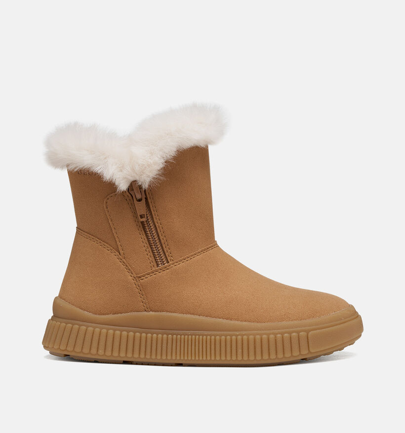 Geox Laquinny Bottes courtes en Marron pour filles (377751) - pour semelles orthop&eacute;diques