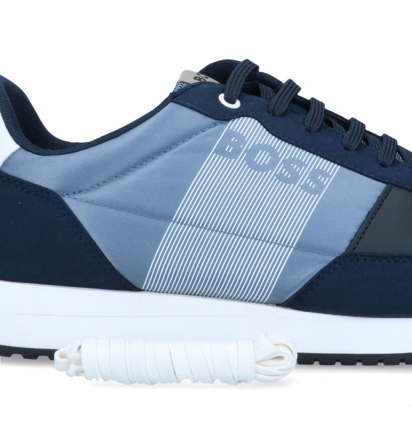 BOSS Kai Runn Blauwe Sneakers voor heren (320713)